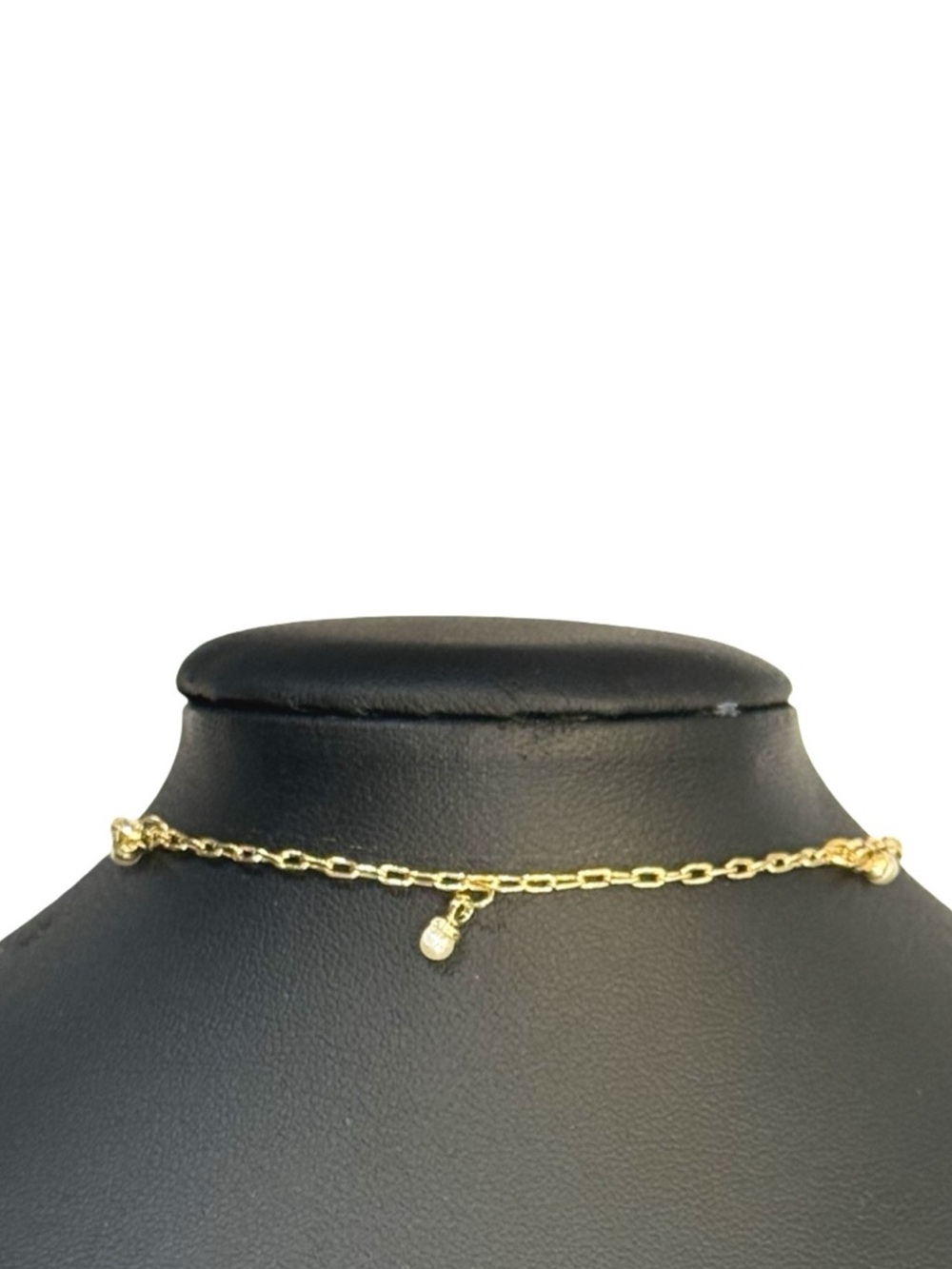 Pearl Dangle Ankle Bracelet